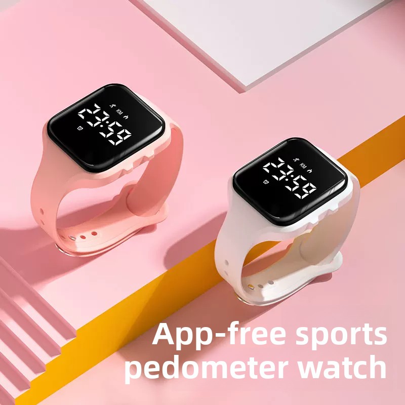 Kids LED Digital Silent Vibrat - Running Watch recension och pris