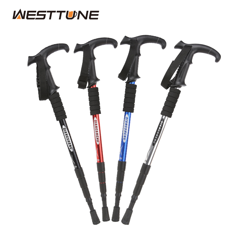 Outdoor Folding Trekkings Pole - Trekking Pole Carbon recension och pris