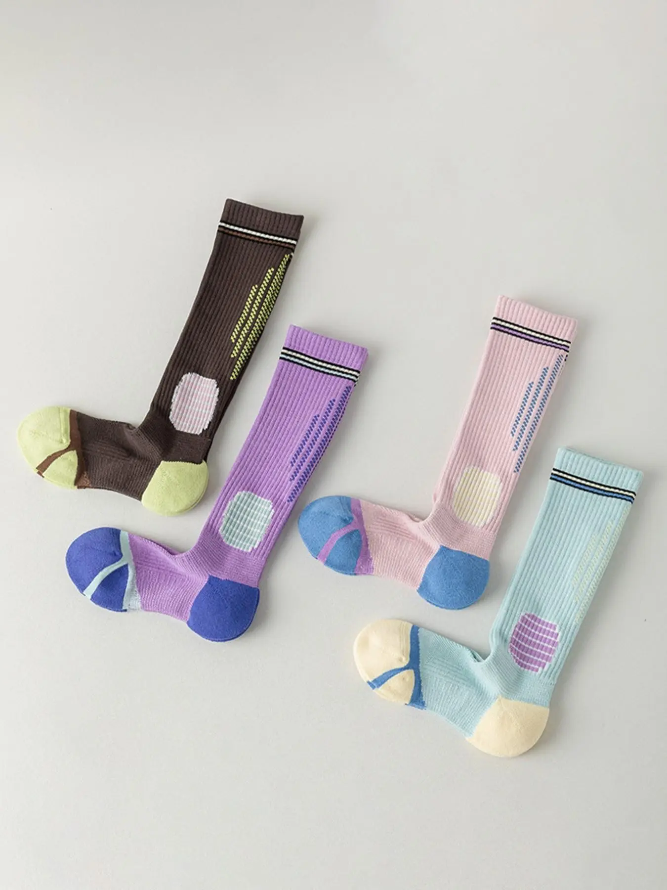 4 Pairs Women's Sporty Compres - Sports Socks recension och pris