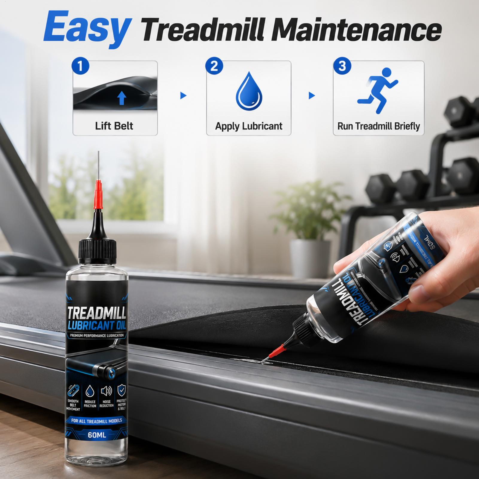 60ml Treadmill Silicone Lubric - Running Belt recension och pris