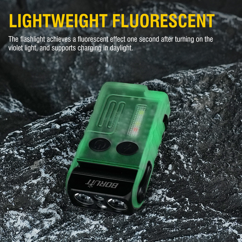 BORUiT V20 Fluorescence Buzzer - Running Headlamp recension och pris