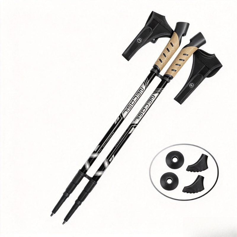 2PCS Telescopic Trek Poles Alu - Trekking Pole Carbon recension och pris