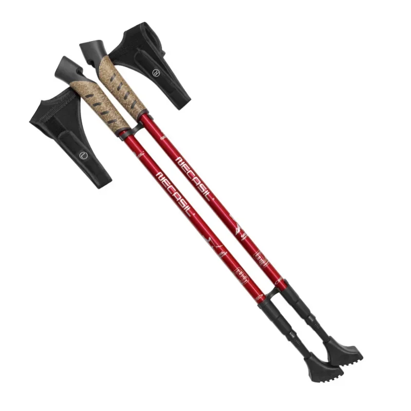 2PCS Telescopic Trek Poles Alu - Trekking Pole Carbon recension och pris
