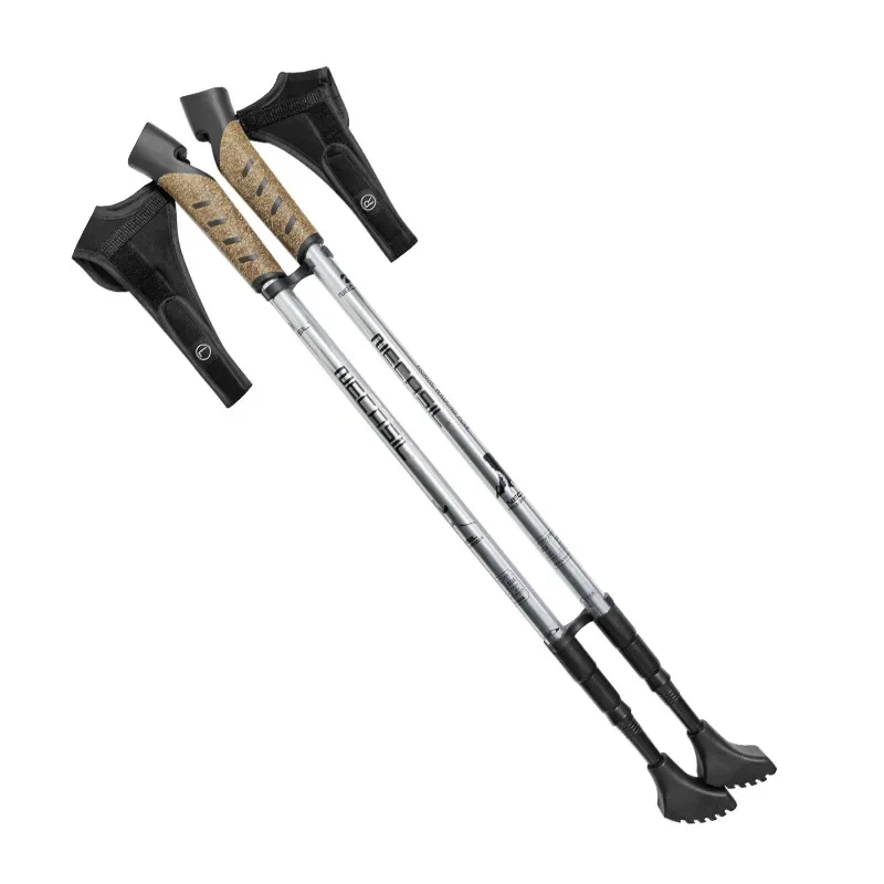 2PCS Telescopic Trek Poles Alu - Trekking Pole Carbon recension och pris