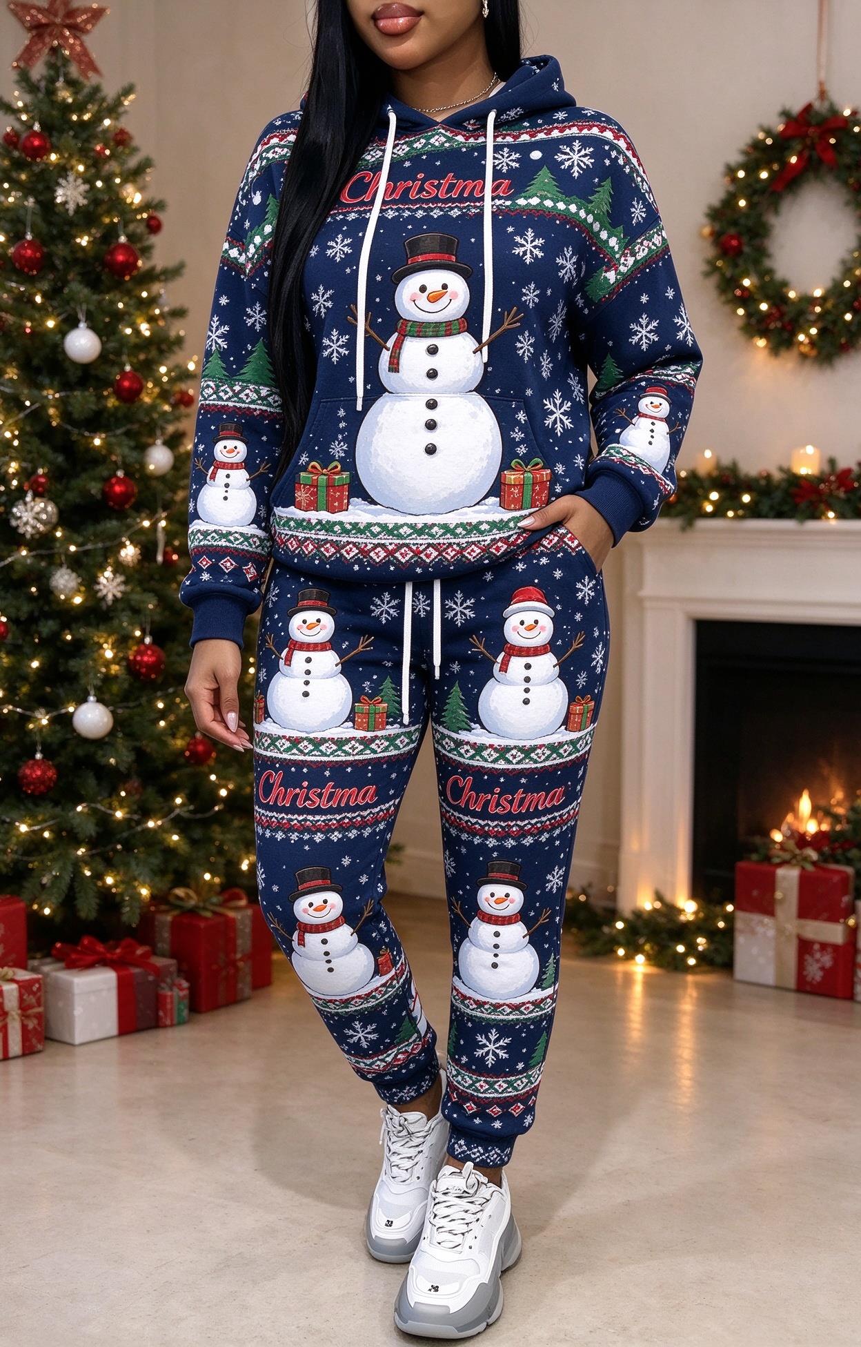 Women Christmas Santa Reindeer - Joggers Pants recension och pris