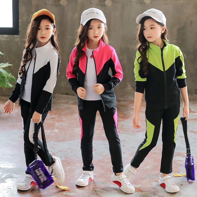 Spring Autumn Kids Clothes Gir - Running Gear Kids recension och pris