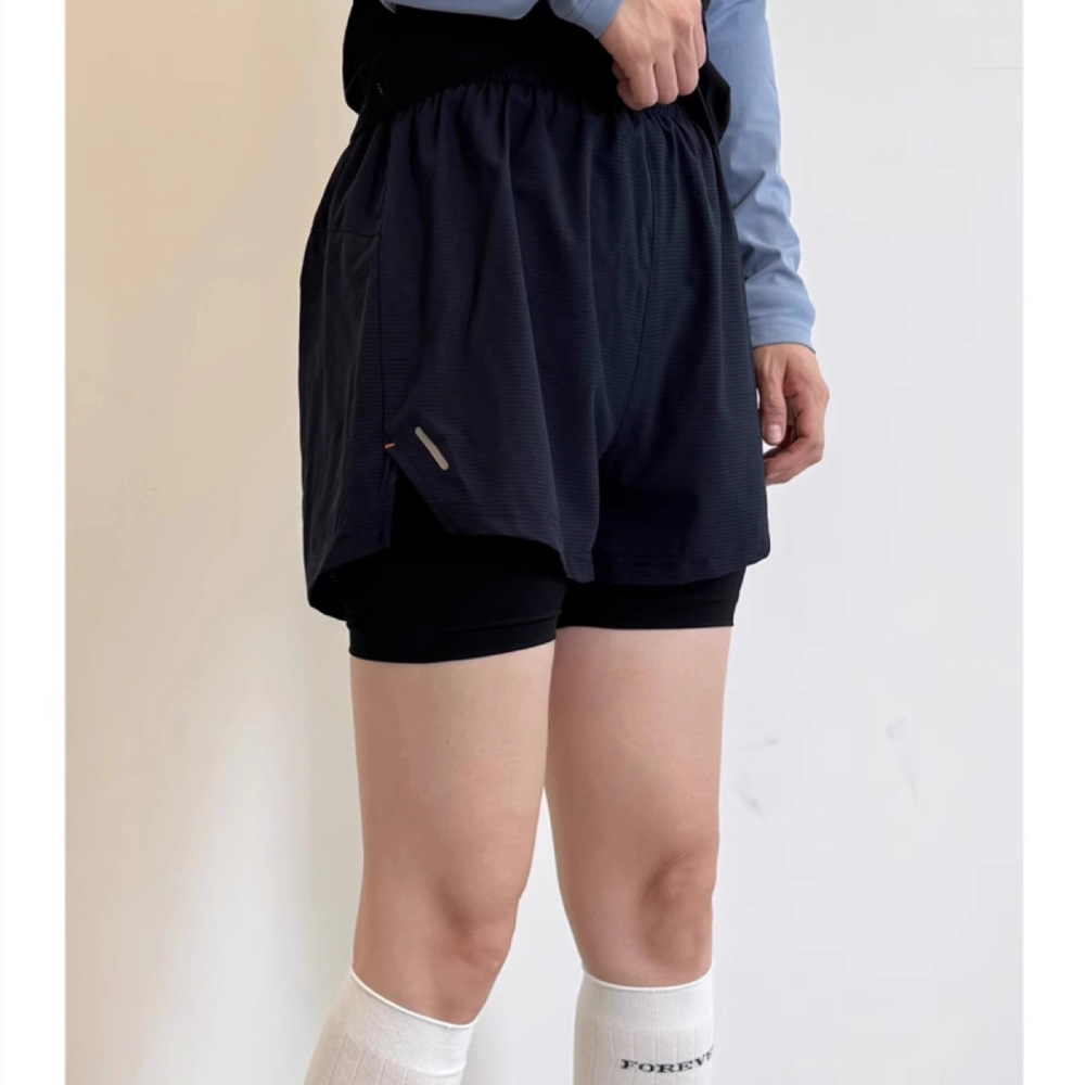 Women 2 In 1 Fitness Shorts Hi - Running Gear Junior recension och pris