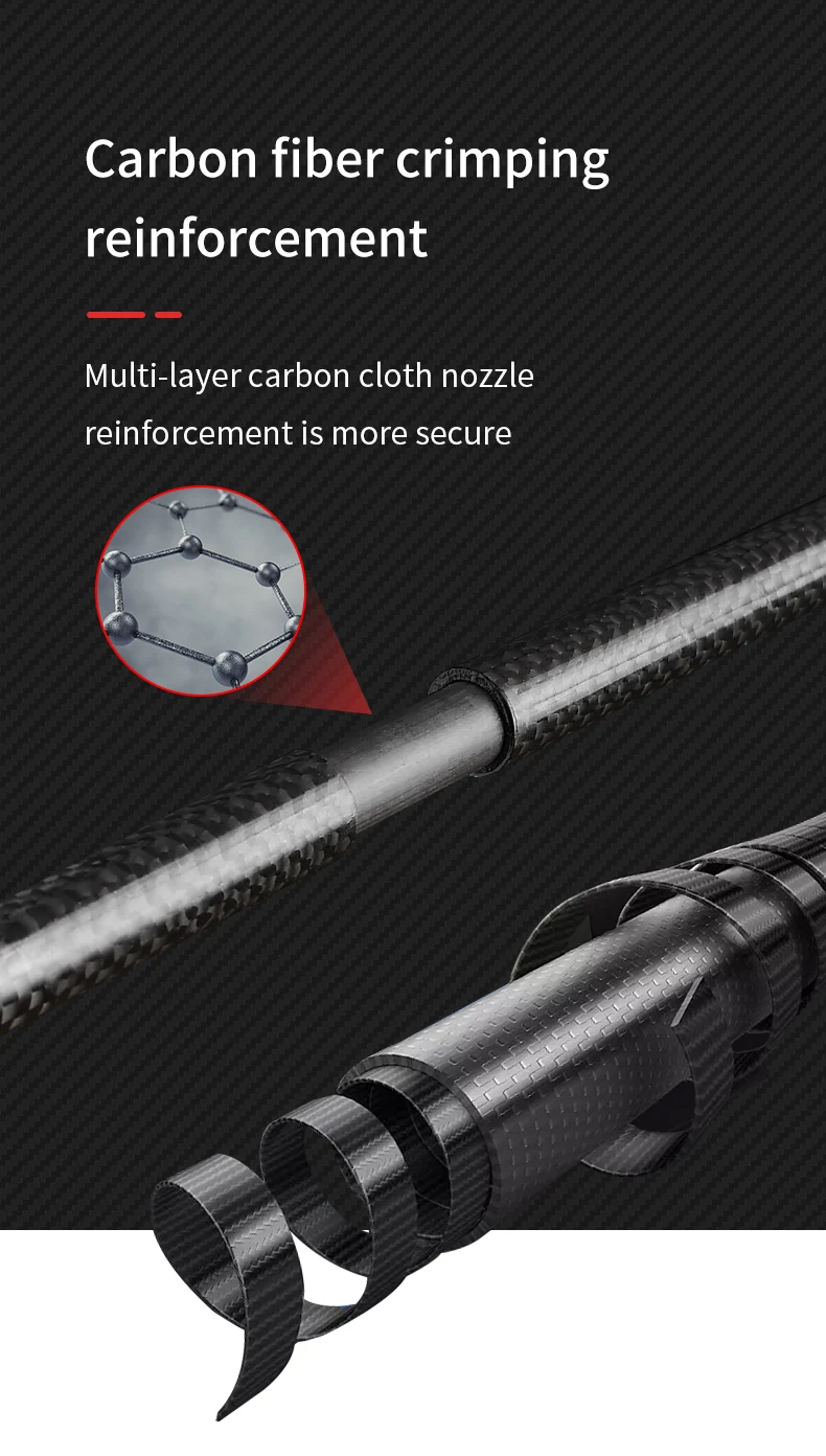 AONIJIE E4204 Carbon Fiber Tre - Trekking Pole Carbon recension och pris