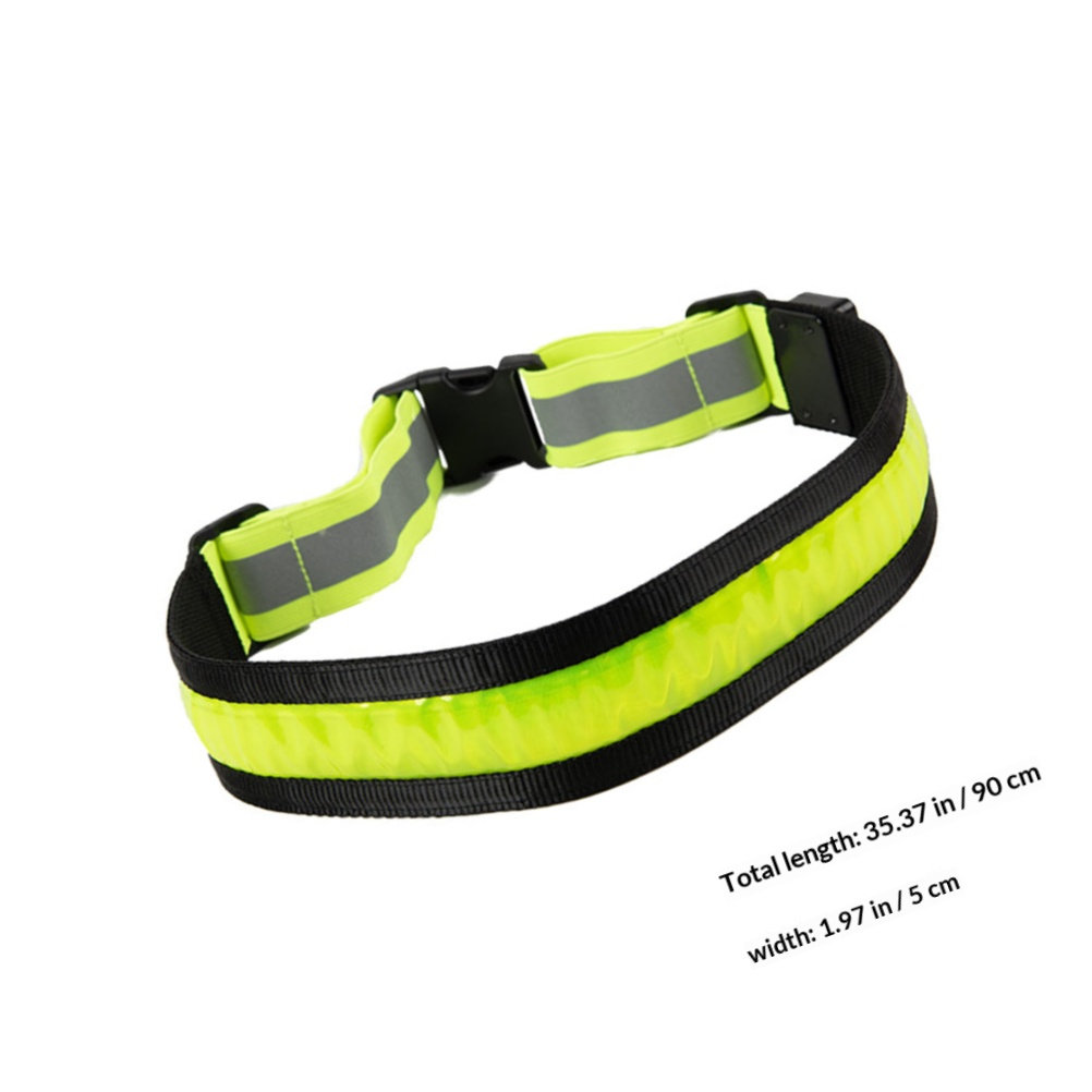 LED Reflective Running Belt Re - Running Visibility Gear recension och pris